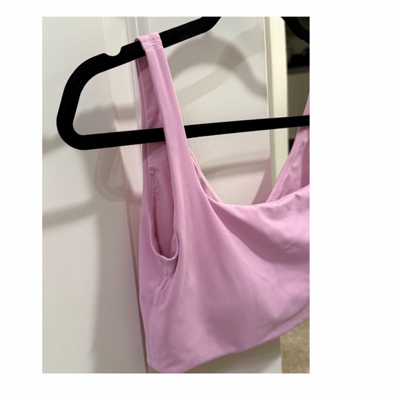 Lululemon Scoop Neck Bra - Light Pink (Size 4) - Nulu Fabric - Matching Align - Picture 5 of 9